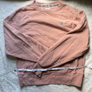 PINK pullover hoodie peach